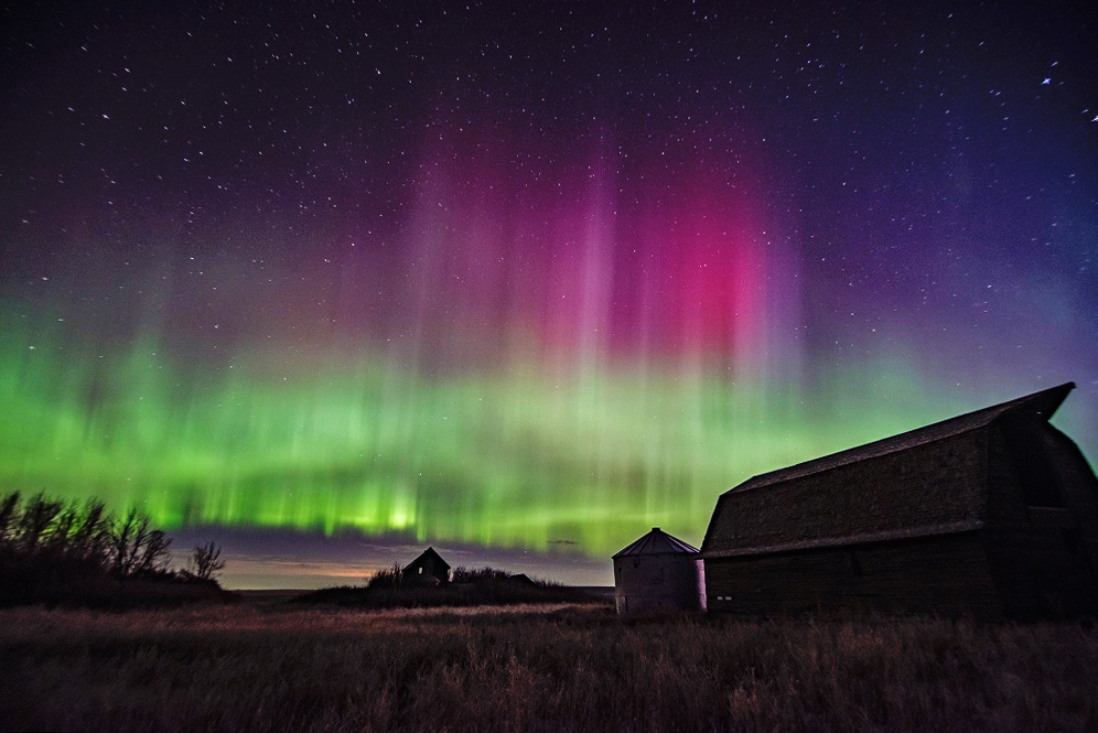 aurora chaser, Alberta aurora chaser, Christy Turner, northern lights